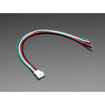 JST PH 2mm 4-Pin Socket to Color Coded Cable - 200mm