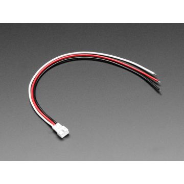 JST PH 2mm 3-Pin Socket to Color Coded Cable - 200mm