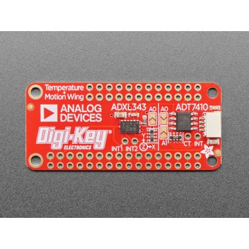 Adafruit ADXL343 + ADT7410 Sensor FeatherWing
