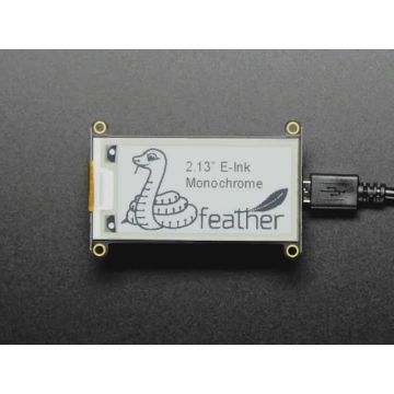 Adafruit 2.13" Monochrome eInk / ePaper Display FeatherWing