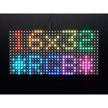 Medium 16x32 RGB LED matrix panel - 6mm Pitch