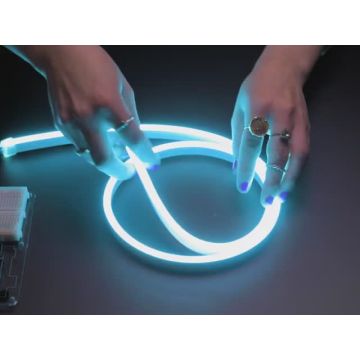 Flexible RGB Neon-like LED Strip 120 LEDs - 1 meter long