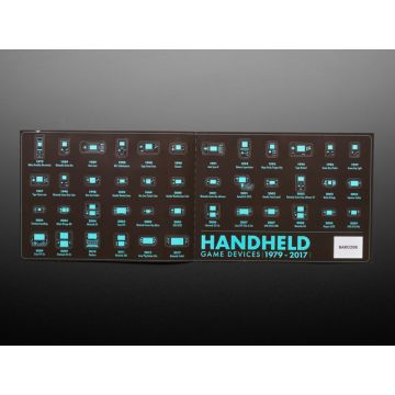 Retro Handheld Game Devices Sticker Set