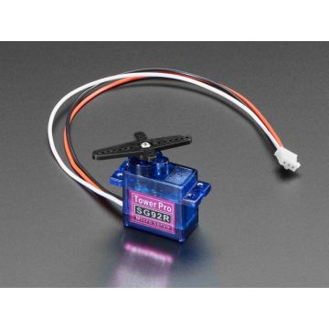 Micro Servo with 3-pin JST PH 2mm Cable - TowerPro SG92R