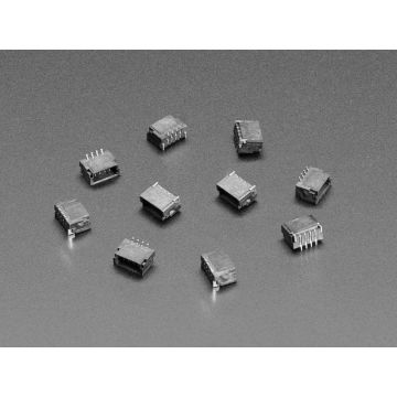 1mm 4-pin Vertical Connector - JST SH Compatible - 10 pack