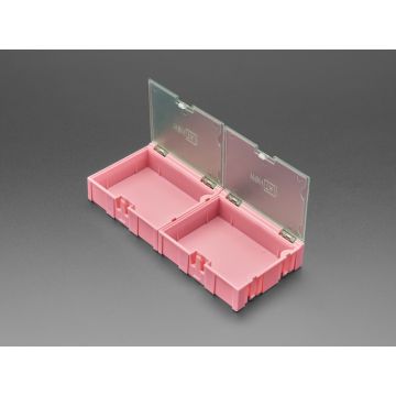 Medium Modular Snap Boxes - SMD component storage - 2 pack