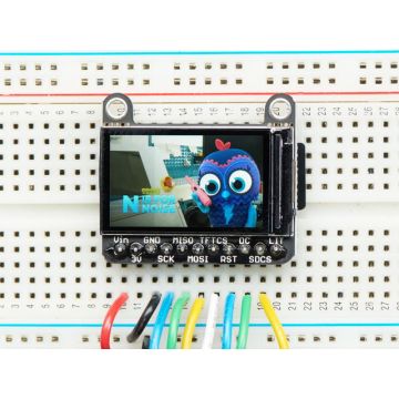 Adafruit 1.14" 240x135 Color TFT Display + MicroSD Card Breakout
