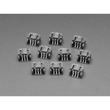 JST PH 2mm 3-pin Horizontal Connector (10-pack)