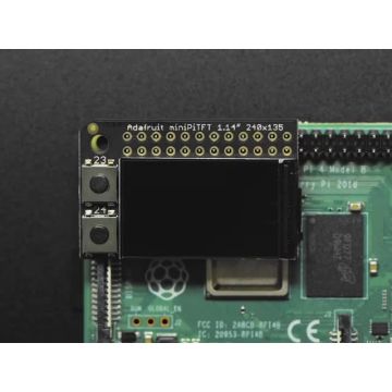 Adafruit Mini PiTFT - 135x240 Color TFT Add-on for Raspberry Pi