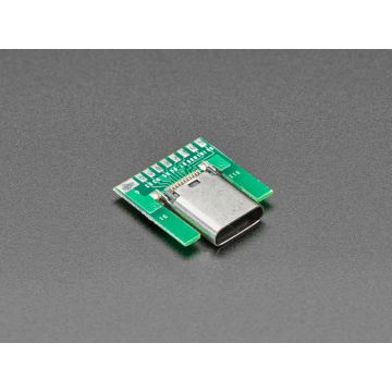 USB Type C Socket - SMT Inline Breakout Board