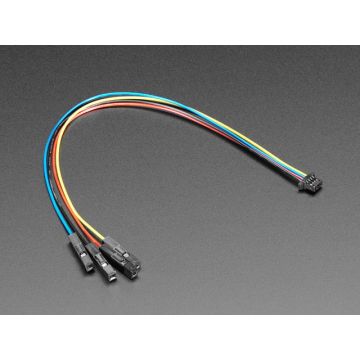 STEMMA QT / Qwiic JST SH 4-pin Cable with Premium Female Sockets