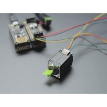 Mini Stepper Motor - 200 Steps - 20x30mm NEMA-8 Size