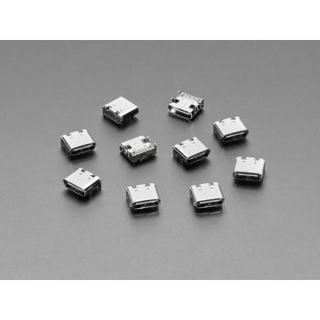 USB Type C SMT / THM Jack Connector - Pack of 10