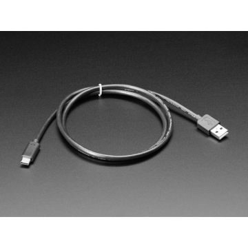 USB Type A to Type C Cable - approx 1 meter / 3 ft long