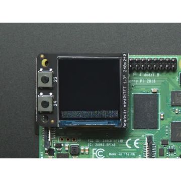Adafruit Mini PiTFT 1.3" - 240x240 TFT Add-on for Raspberry Pi