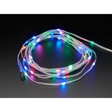 Adafruit Soft Flexible Wire NeoPixel Strand - 50 NeoPixels