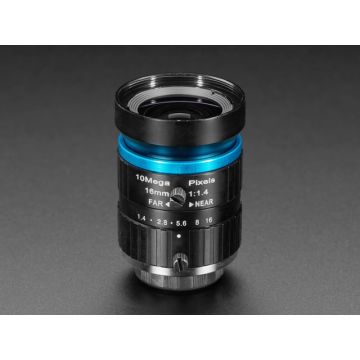 16mm 10MP Telephoto Lens for Raspberry Pi HQ Camera