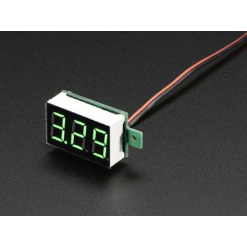 Mini 2-wire Volt Meter (2.7 - 40 VDC)