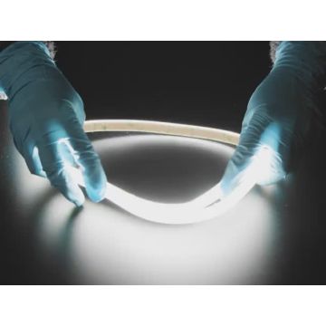 Ultra Flexible White LED Strip - 480 LED per meter - 1m long -