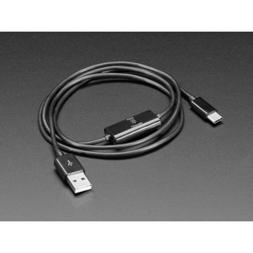 USB Type C Cable with Data/Charge Switch