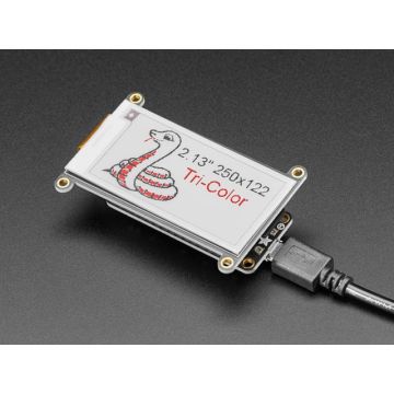 Adafruit 2.13" HD Tri-Color eInk / ePaper Display FeatherWing