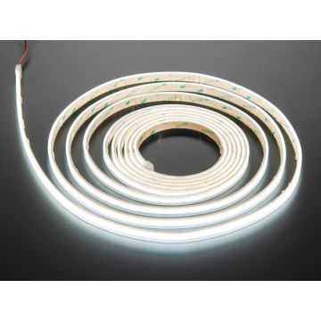 Ultra Flexible White LED Strip - 480 LEDs per meter - 5m long
