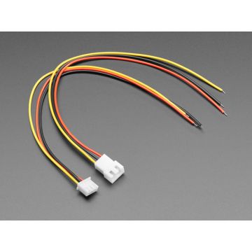 2.5mm Pitch 3-pin Cable Matching Pair - JST XH Compatible