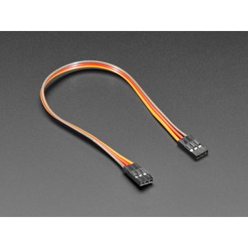 2.54mm 0.1" Pitch 3-pin Jumper Cable - 20cm long