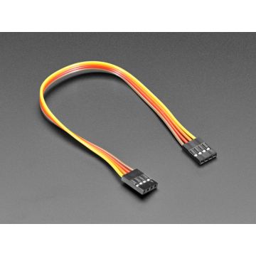 2.54mm 0.1" Pitch 4-pin Jumper Cable - 20cm long