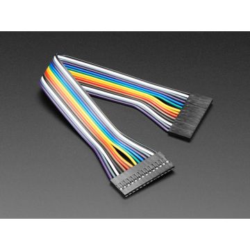 2.54mm 0.1" Pitch 14-pin Jumper Cable - 20cm long