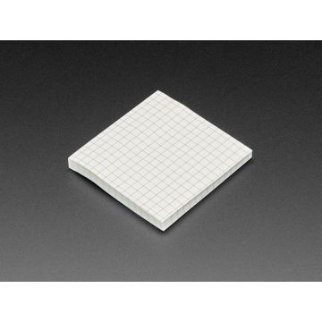Gridded Sticky Notepad - 80 Sheets - 3" / 75mm Square