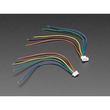 1.25mm Pitch 5-pin Cable Matching Pair 10 cm long