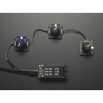 Adafruit I2C Stemma QT Rotary Encoder Breakout with NeoPixel