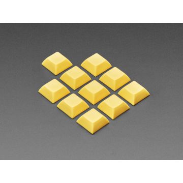 Dark Yellow DSA Keycaps for MX Compatible Switches - 10 pack