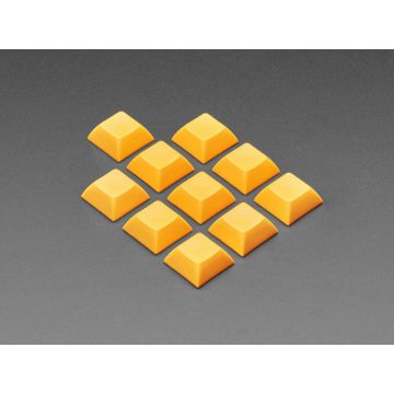 Orange DSA Keycaps for MX Compatible Switches - 10 pack
