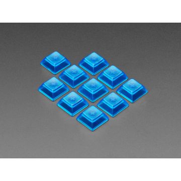 Translucent Blue DSA Keycaps for MX Compatible Switches