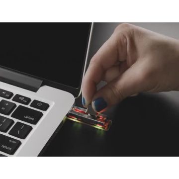Adafruit Slider Trinkey - USB NeoPixel Slide Potentiometer