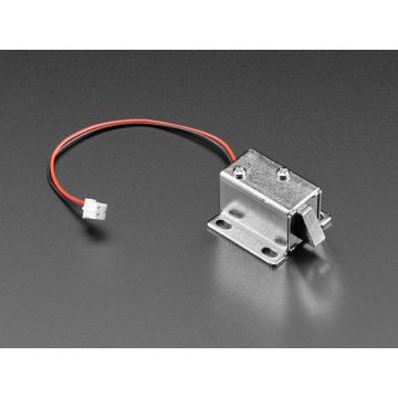 Small Lock-style Solenoid - 12VDC @ 350mAh with 2-pin JST
