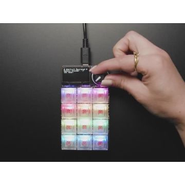 Adafruit MacroPad RP2040 Starter Kit - 3x4 Keys + Encoder + OLED
