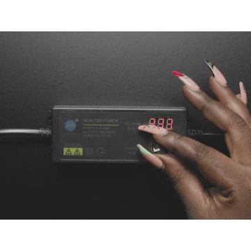 Adjustable Power Supply w/ 2.1mm / 5.5mm DC - 3V to 24V at 2 Amp