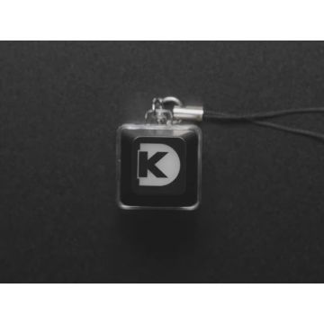 Light Up Key Switch Keychain - Red LED