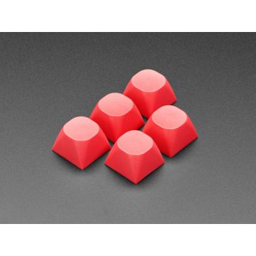 Red MA Keycaps for MX Compatible Switches - 5 pack