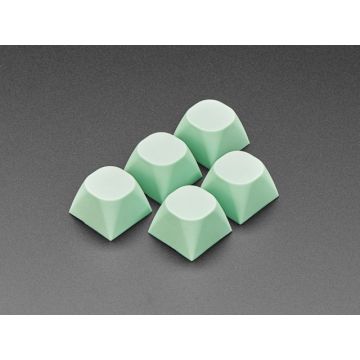 Mint Green MA Keycaps for MX Compatible Switches - 5 pack