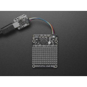 Adafruit IS31FL3741 13x9 PWM RGB LED Matrix Driver