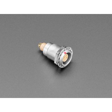 FGG.0B Quick Connect 4 Pin Panel Mount Socket - 9mm