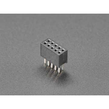 0.05" Pitch Thru-Hole Female Socket Header 2x5 10-pin