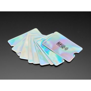 Holographic RFID Blocking Card Holders (10-pack)