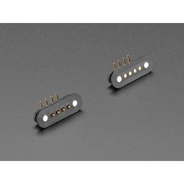 DIY Magnetic Connector - Right Angle Four Contact Pins