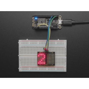 Pixie Chroma - Chainable 5x7 RGB LED Matrix Display for Arduino