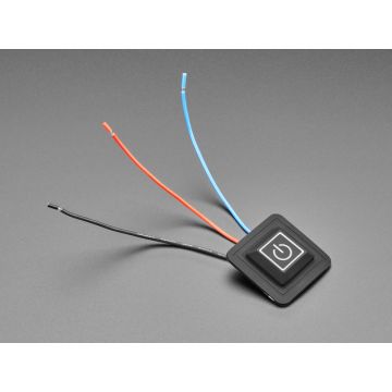 Square Silicone Button PWM Controller - 3 Wire - 3.6V to 12VDC